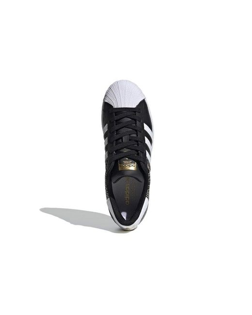 Adidas Black (Wmns) Superstar Snakeskin'