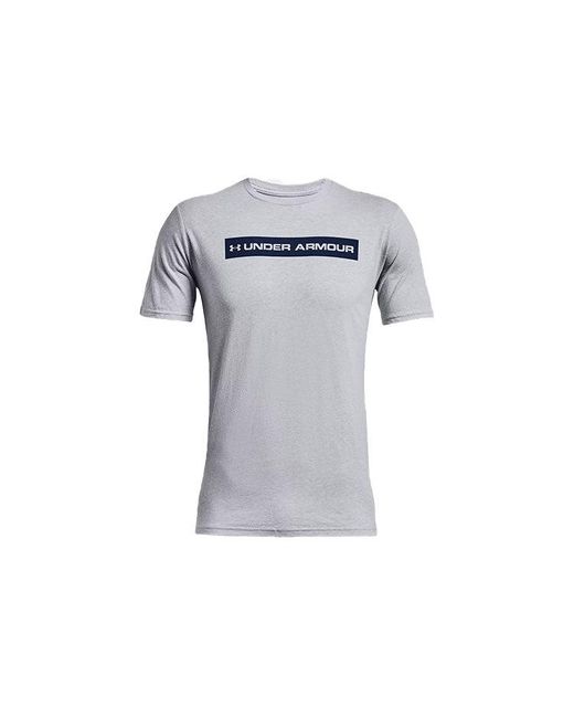 Under Armour Gray Bar Originators Of Performance Short Sleeve for men