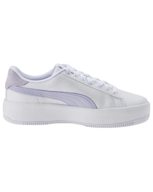 PUMA White (Wmns) Lily Platform Laced Heather'