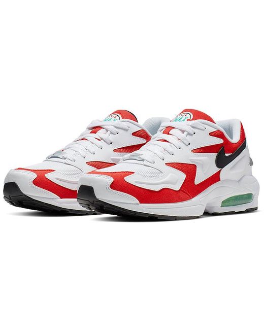 Nike Red Air Max 2 Light 'Habanero' for men