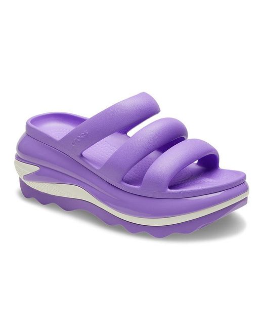 CROCSTM Purple Mega Crush Triple Strap for men