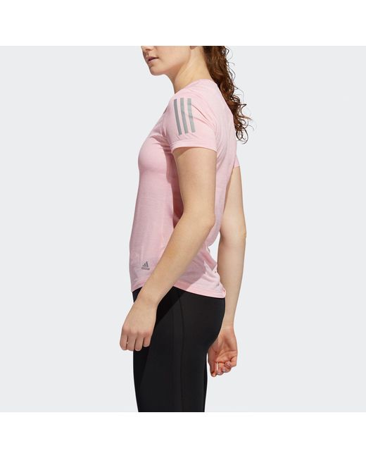 Adidas Pink (Wmns) Camiseta Own The Run T-Shirts