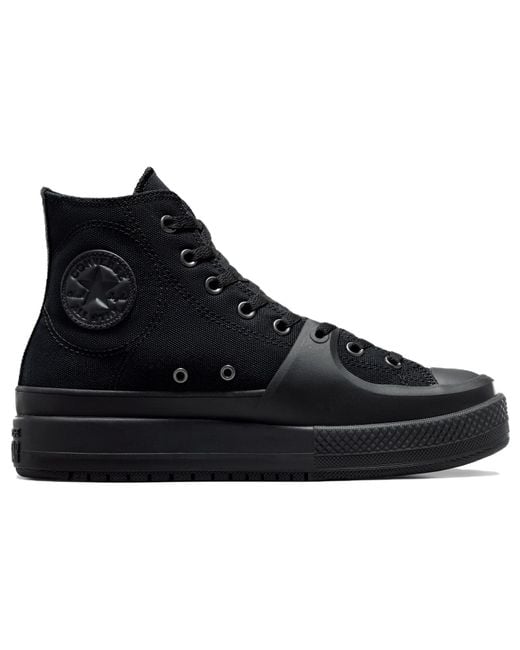 Converse Black Chuck Taylor All Star Construct High Top