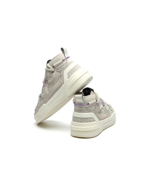 Fila White (Wmns) Shock Absorption Non-Slip Retro