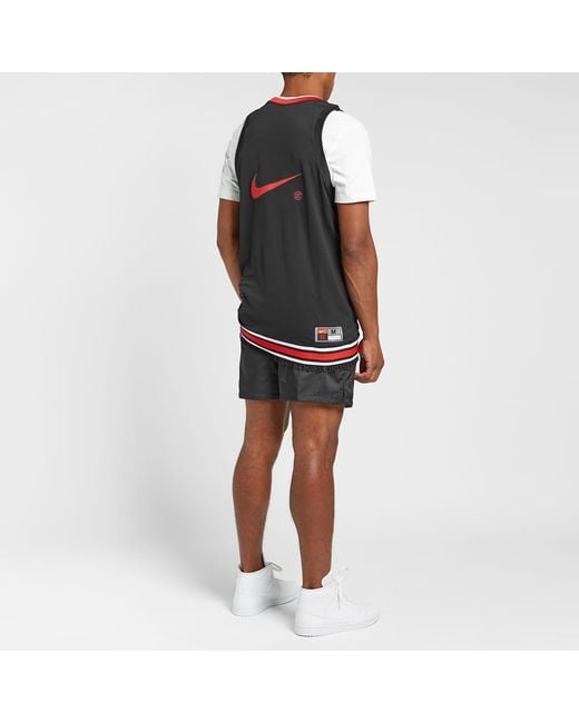 Nike X Clot Crossover Nrg Ge Jersey Basketball Vest Blackred for men
