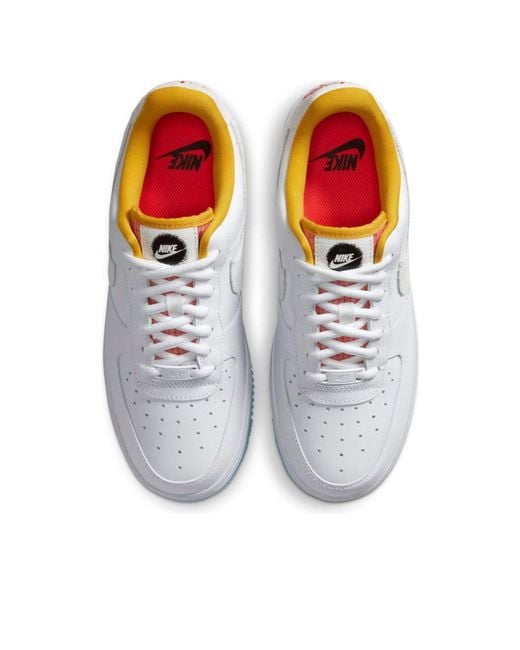 Nike Blue (Wmns) Air Force 1 '07 'Corner Markets'