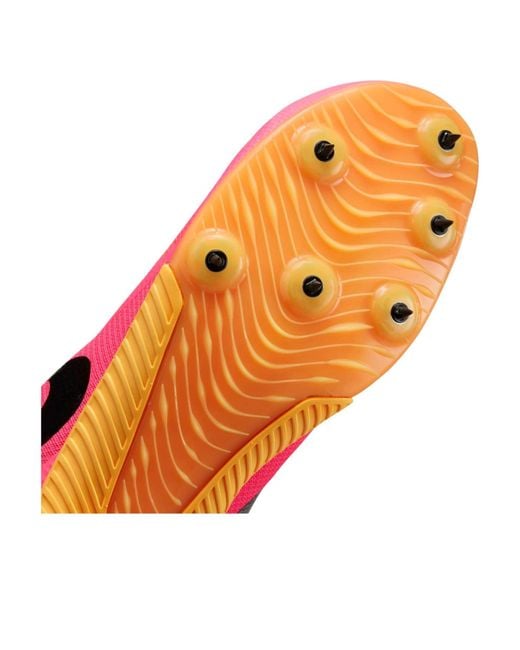 Nike Pink Air Zoom Rival Multi Spikes 'Hyper' for men