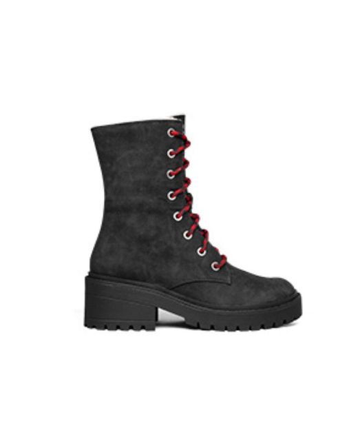 Skechers Black (Wmns) Modern Comfort Winter High-Top Martin Boots