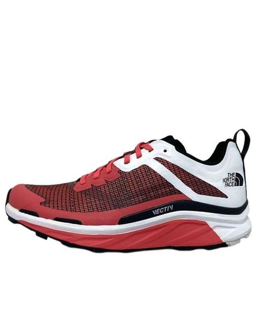 The North Face Red Vectiv Infinite Trail Running Shoes