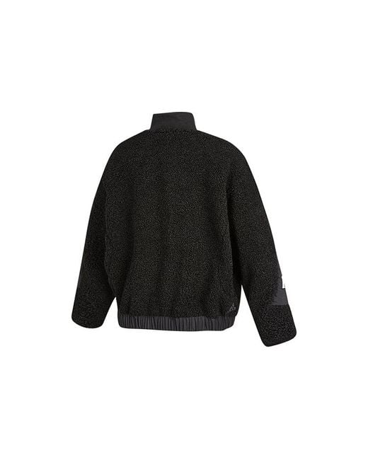 Adidas Black (Wmns) Contrasting Colors Stripe Jacket