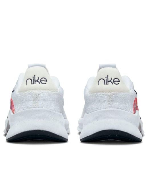 Nike White (Wmns) Superrep Go 3 Flyknit Next Nature 'Paint Smudge'