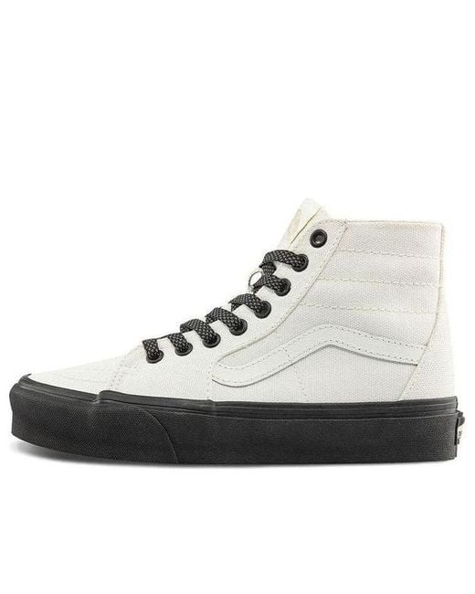 Vans White Sk8-Hi for men