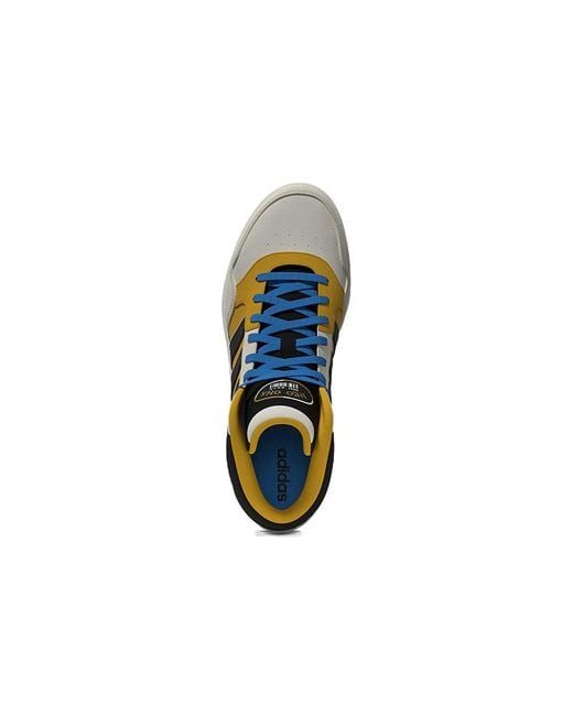 Adidas Blue Neo Hoops 3.0 Mid for men