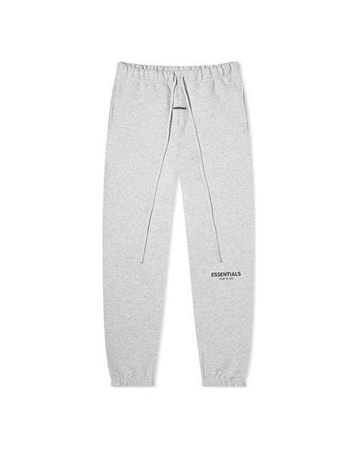 Fear Of God Gray Fw19 Sweatpants 'Light Heather' for men