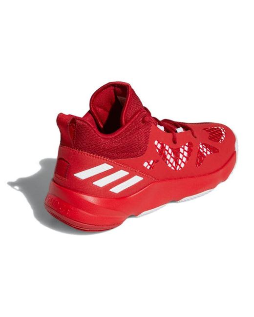 Adidas Red Pro N3Xt 2021 Basketball Shoes 'Scarlet' for men