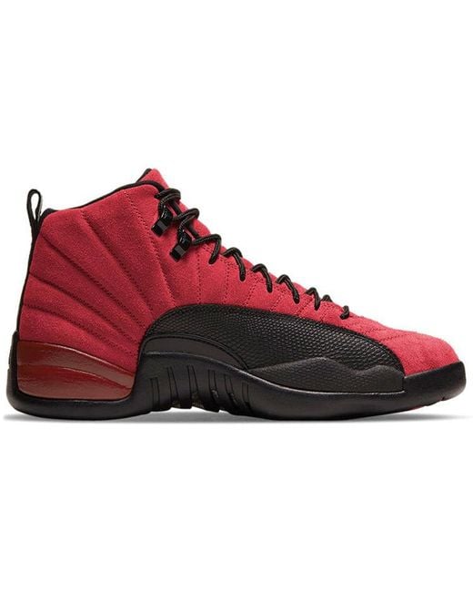 Nike Red 12 Retro 'Reverse Flu Game' for men