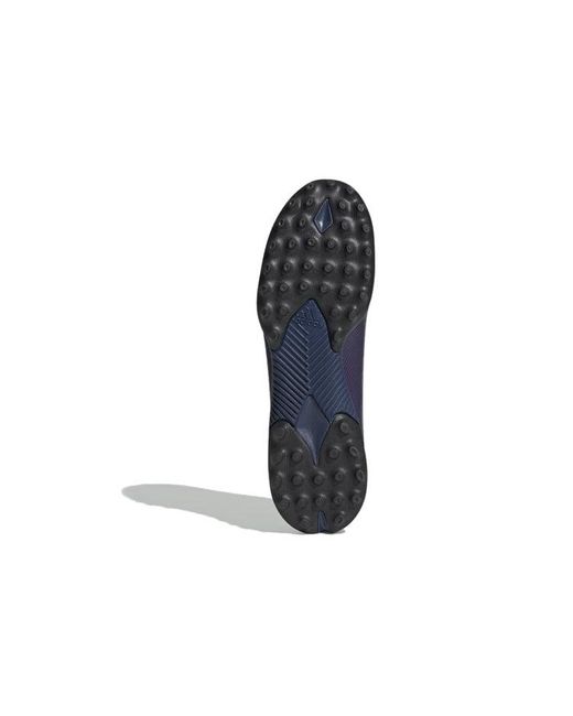 Adidas Blue Nemeziz Messi 19.3 Tf Turf 'tech Indigo' Purple Green for men