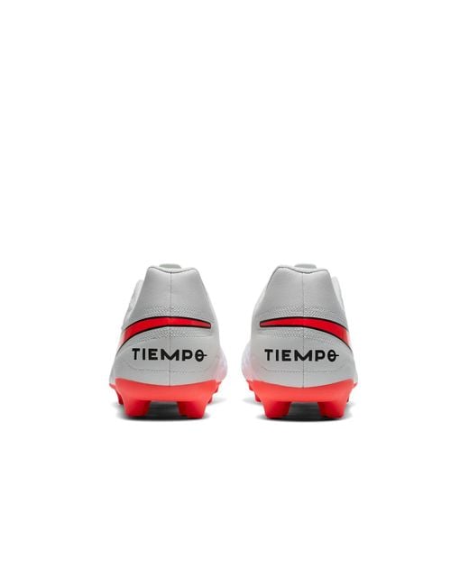 Nike Red Tiempo Legend 8 Club Fg Mg Flash Crimson' for men