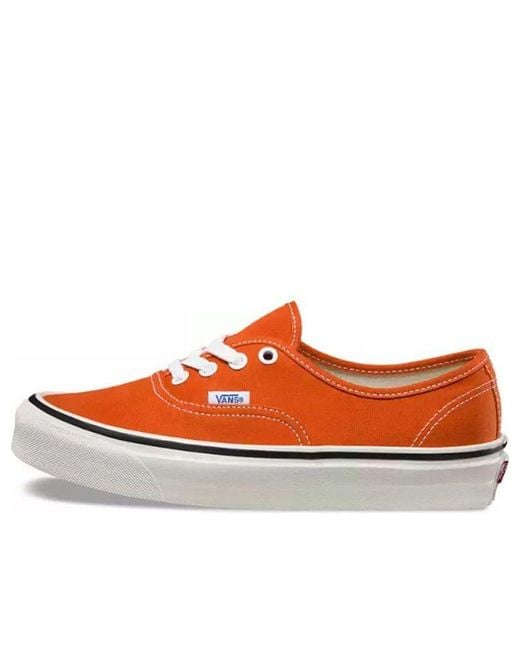 Vans Orange Authentic 44 Dx for men
