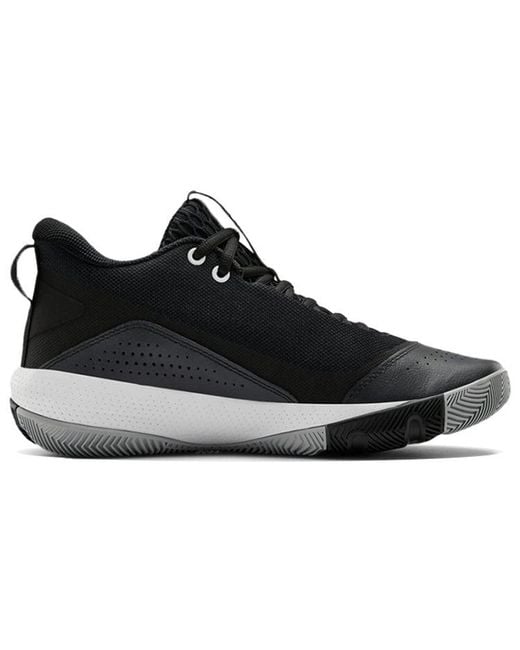 Under Armour Black Sc 3Zer0 Iv Low-Top for men