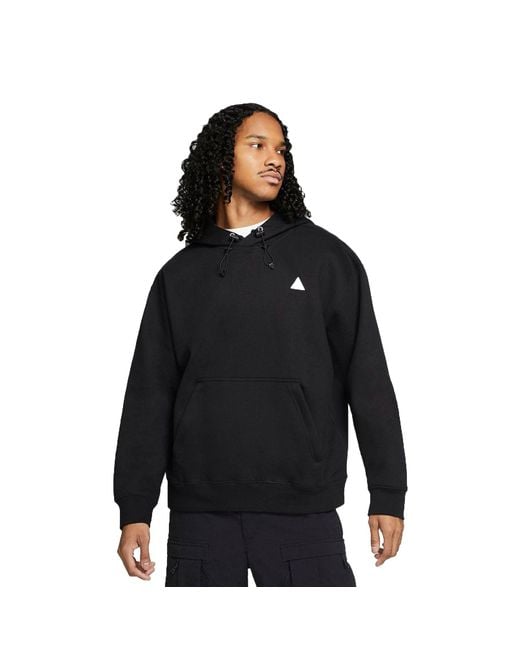 Nike Black Acg Fleece Hoodie for men