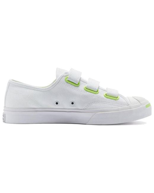 Converse White Jack Purcell Low Easy-On Ghost' for men