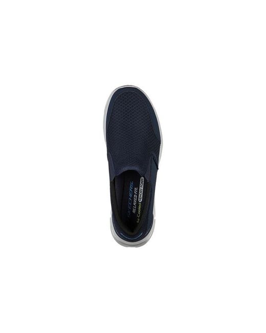 Skechers Blue Equalizer 4.0 Slip-On Shoes for men