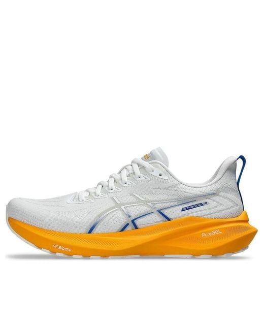 Asics White Gt-2000 13 Concrete' for men