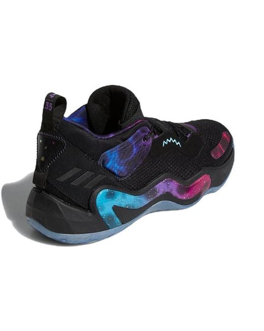 Adidas Blue D.O.N. Issue #3 Gca 'Stars Of Utah' for men