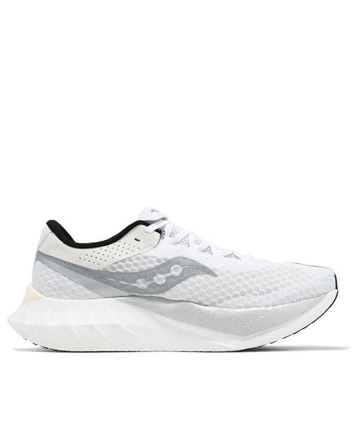 Saucony White Endorphin Pro 4 for men