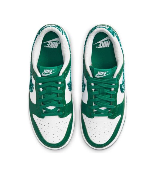Nike Green (Wmns) Dunk Low Paisley'