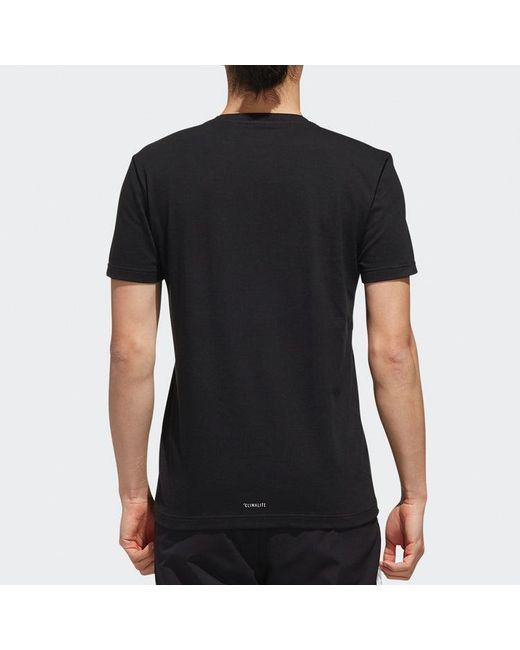 Adidas Black Neo Cs Su Tee Ss Round Neck Short Sleeve for men