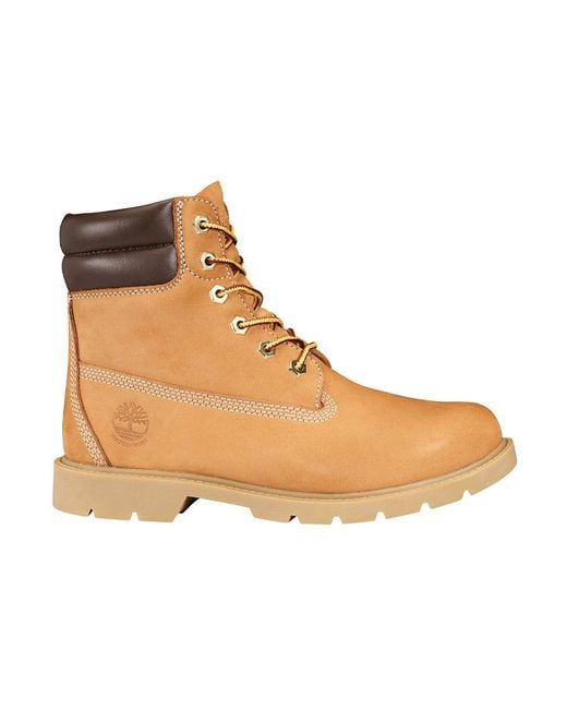 Timberland Natural Linden Woods 6 Inch Waterproof Boots