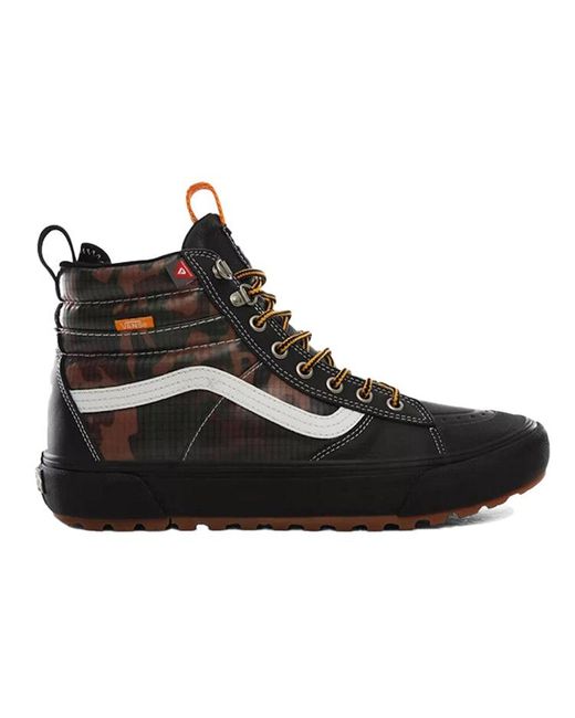 Vans Black Sk8-Hi Mte 2.0 Dx 'Camo' for men