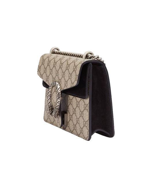 Gucci Metallic (Wmns) Dionysus Gg Supreme Mini Bag Ebony'