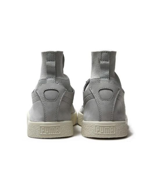 PUMA Gray Clyde Sock Select for men