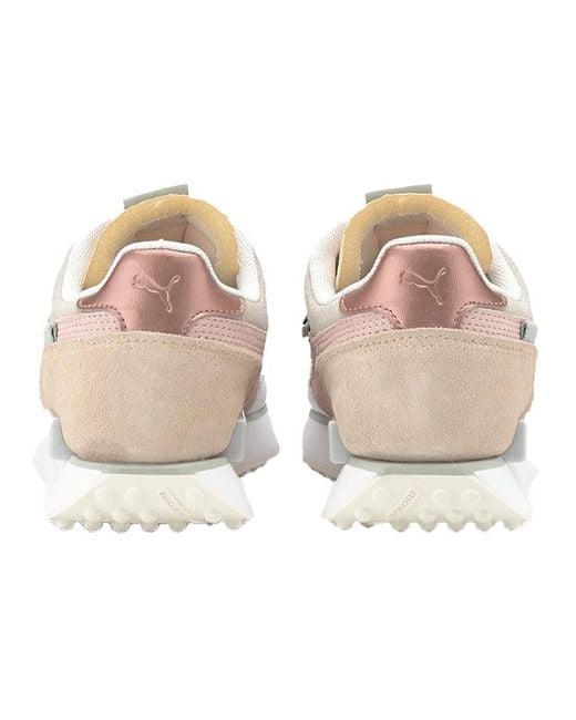 PUMA White (Wmns) Future Rider Soft Metal 'Natural Vanchetta'