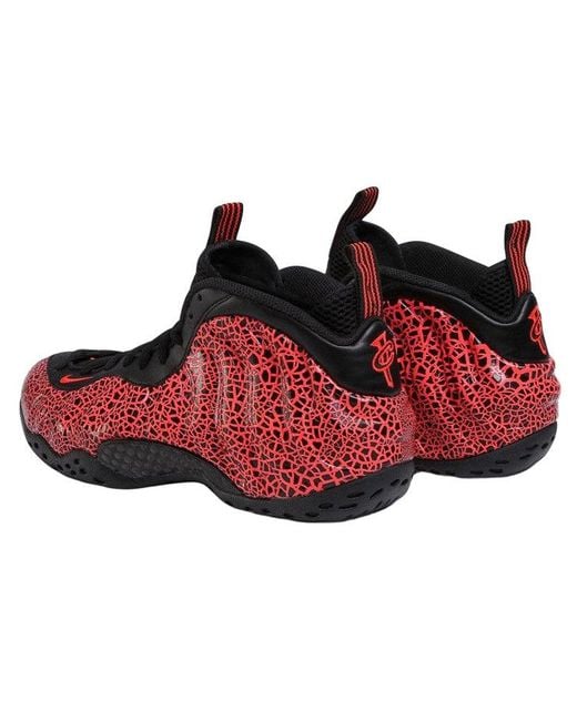 Nike Red Air Foamposite One 'Cracked Lava' for men