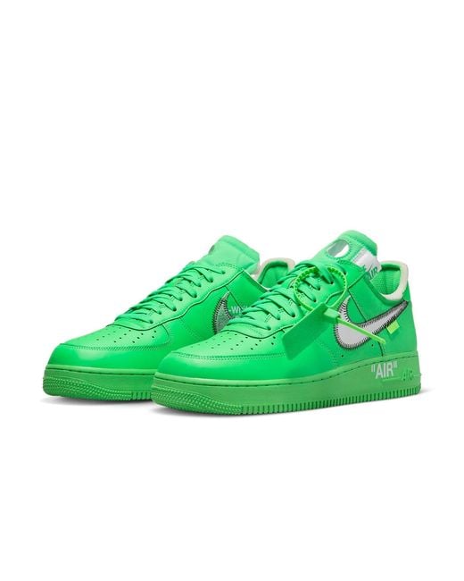 Nike Green X Off- Air Force 1 Low 'Brooklyn' for men