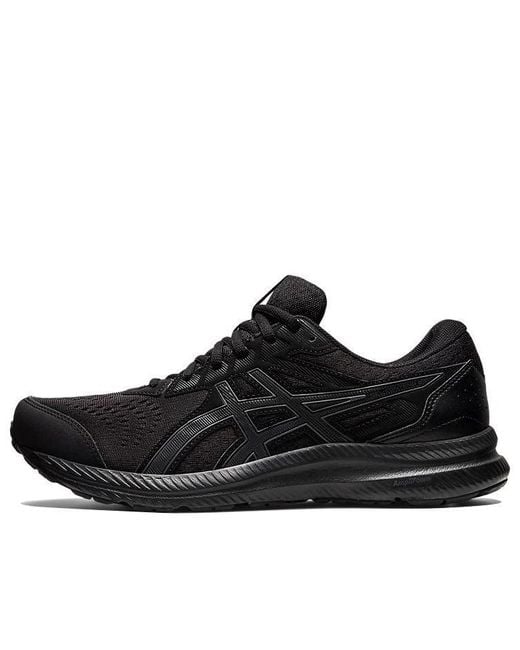 Asics Black Gel-Contend 8 4E Wide Carrier' for men