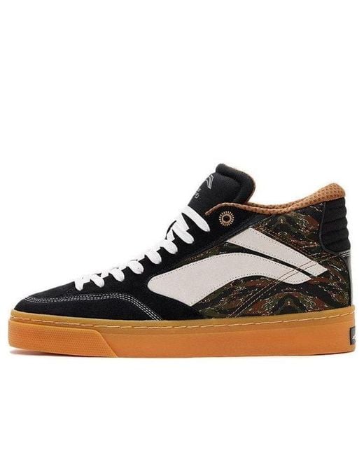 Li-ning Black 180 Cozy Skateboarding Shoes Camouflage for men
