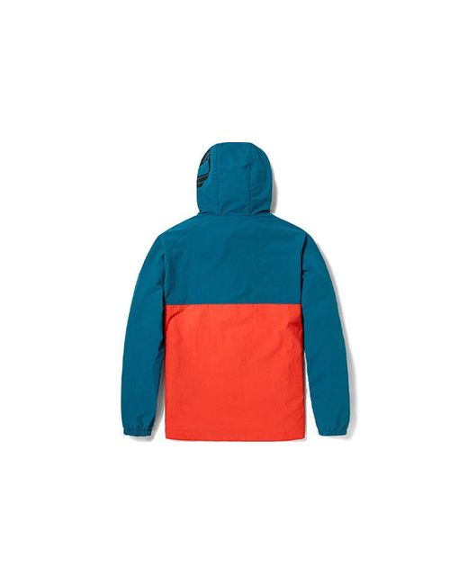 Timberland Blue Pullover Windbreaker Jacket for men