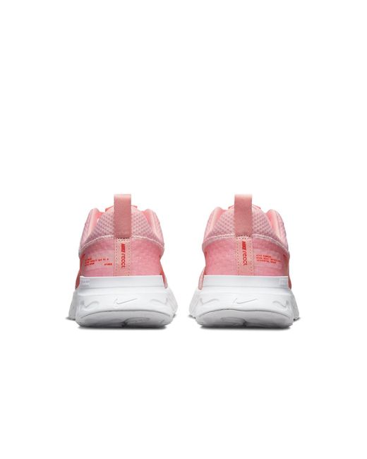 Nike Pink (Wmns) React Infinity Run Flyknit 3 Premium 'Medium Soft Light Crimson'