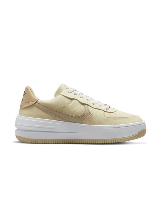Nike White Air Force 1 Plt.af.orm
