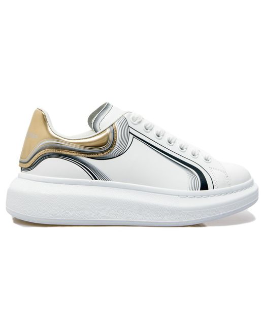 McQueen White Oversized Sneaker Vanilla' for men
