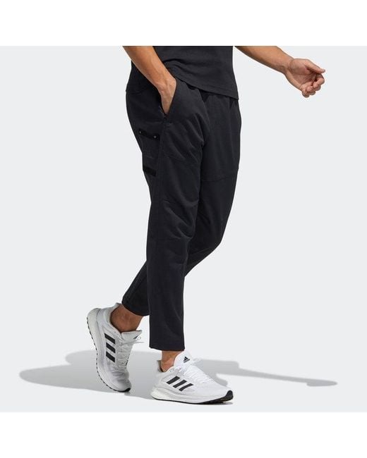 Adidas Blue Th Pnt Twl Cstm Woven Sports Long Pants for men