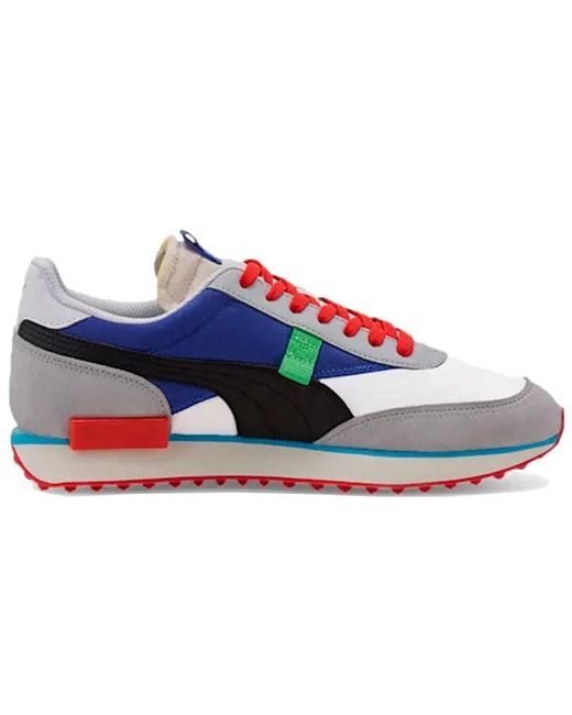 PUMA Blue Future Rider Ride On 'Dazzling' for men