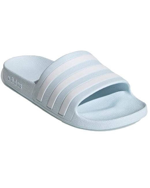 Adidas Blue (Wmns) Adilette Aqua Slide 'Halo'