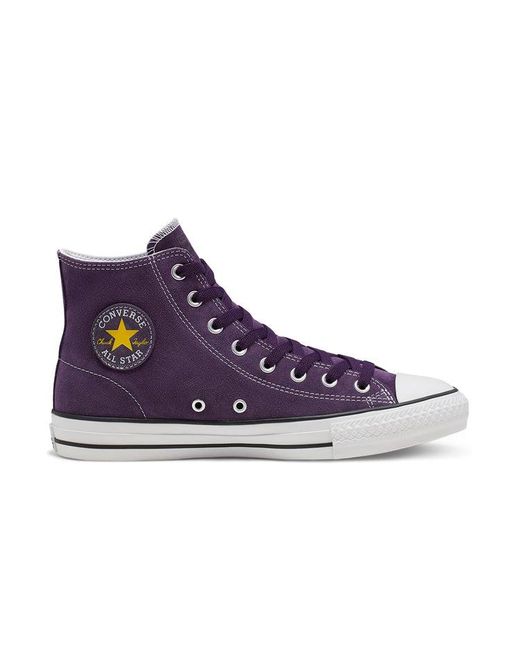 Converse Purple Skate Chuck Taylor All Star Pro Hi for men