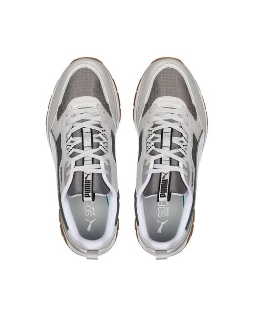 PUMA White R78 Trek for men